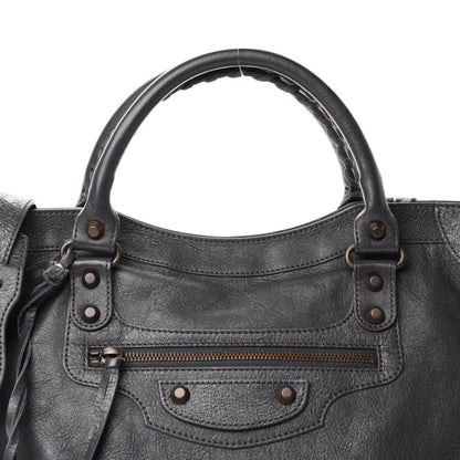 Balenciaga Agneau Classic Hardware City Gris Fossile 10 of 10