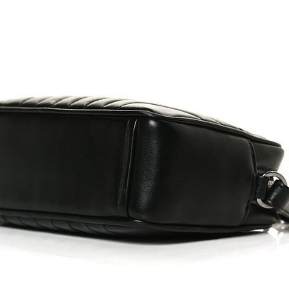 Prada Soft Calfskin Diagramme Crossbody Bag Black 8 of 14