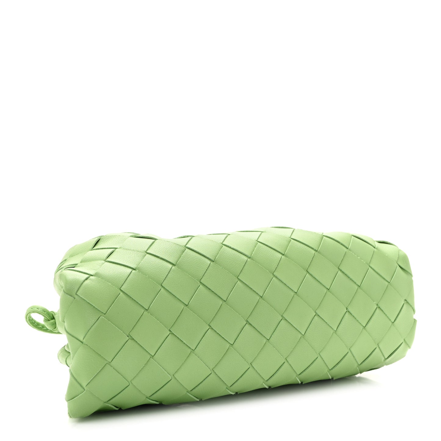 Nappa Intrecciato The Mini Pouch Pistachio