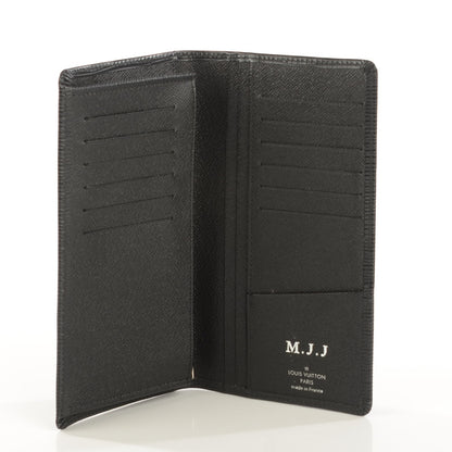 Louis Vuitton Epi Brazza Wallet Black 5 of 7