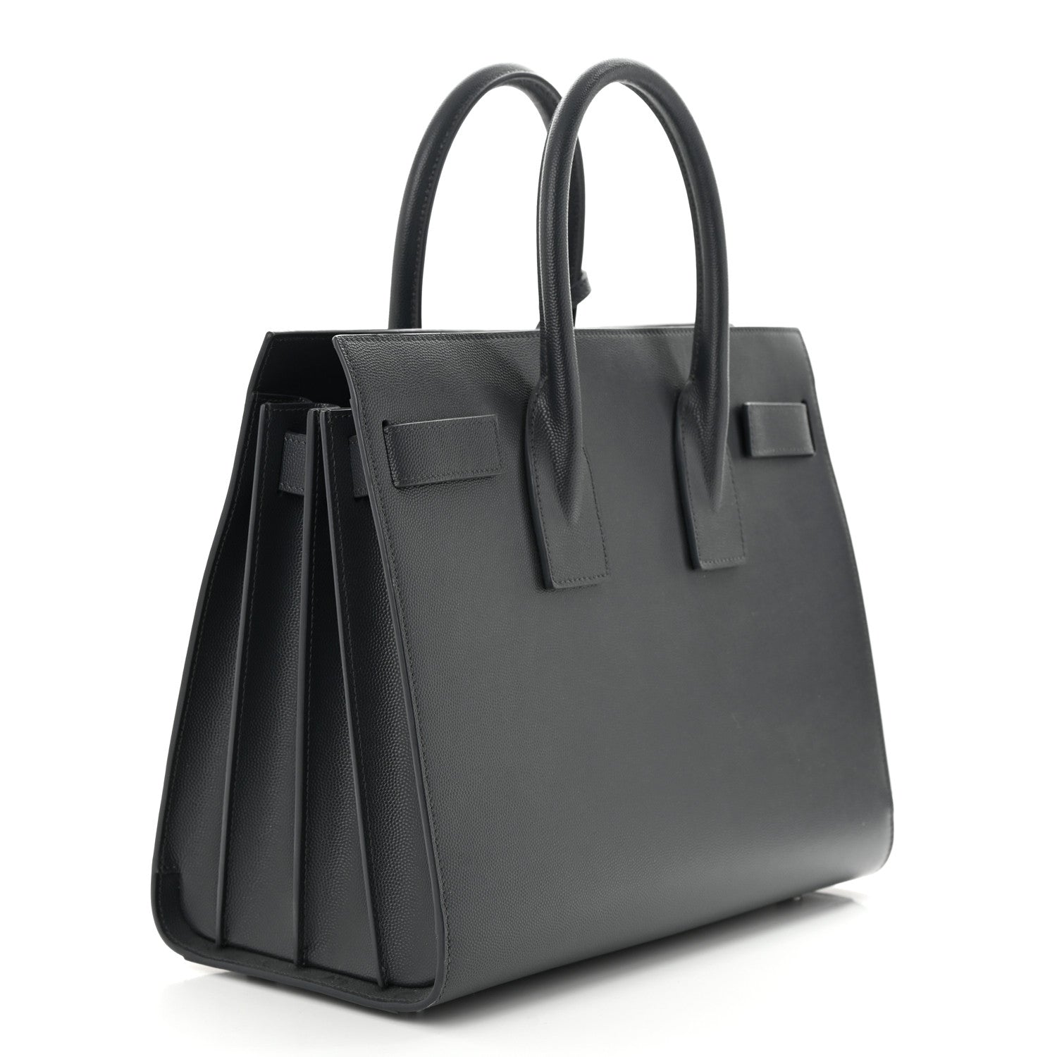 Saint Laurent Grain De Poudre Small Sac De Jour Dark Smog 3 of 9