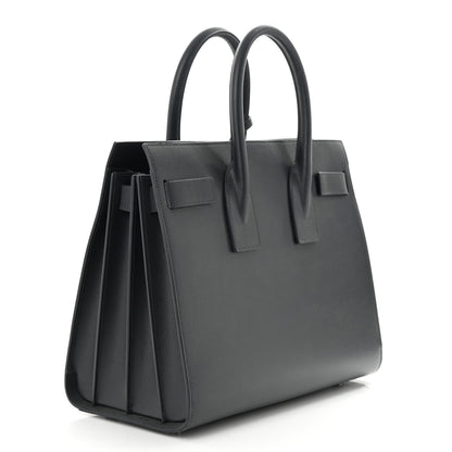Saint Laurent Grain De Poudre Small Sac De Jour Dark Smog 3 of 9