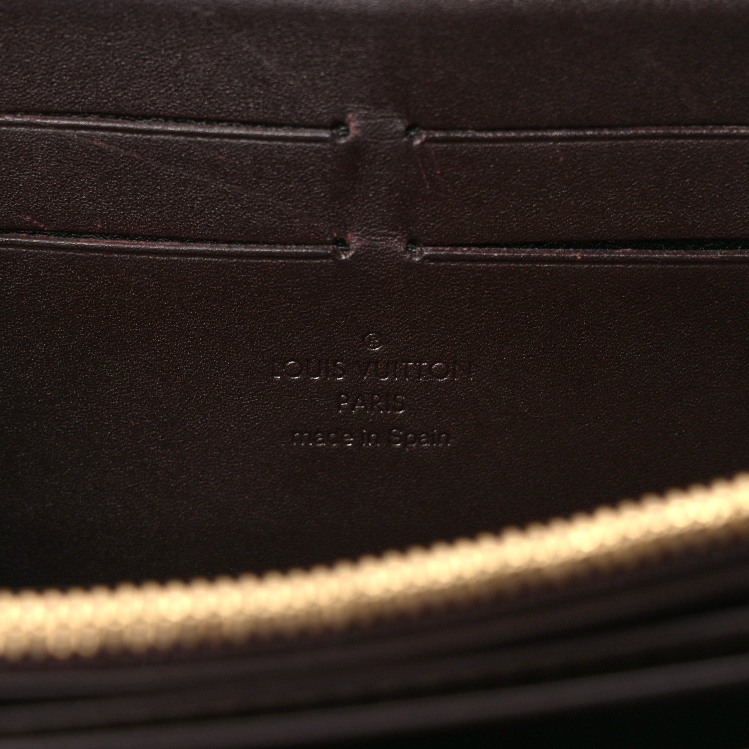 Louis Vuitton Vernis Zippy Wallet Amarante 6 of 9