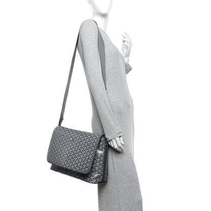 Goyard Goyardine Capetien Messenger Bag Grey 2 of 10