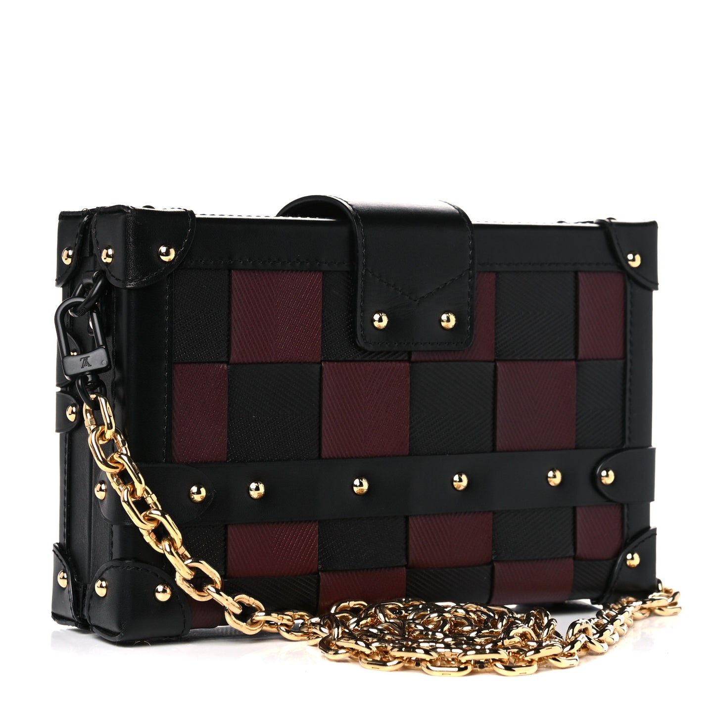 Damier Tressage Petite Malle Black