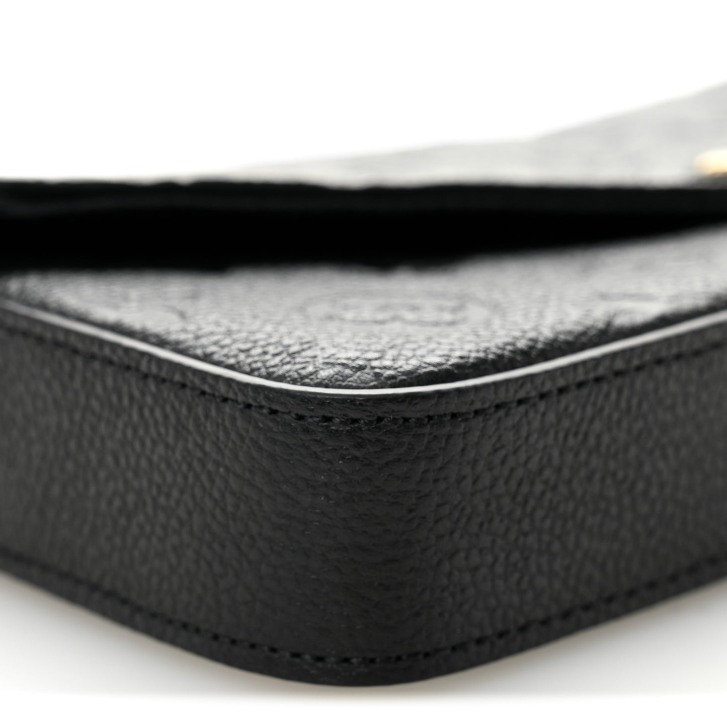 Empreinte Pochette Felicie Chain Wallet Black