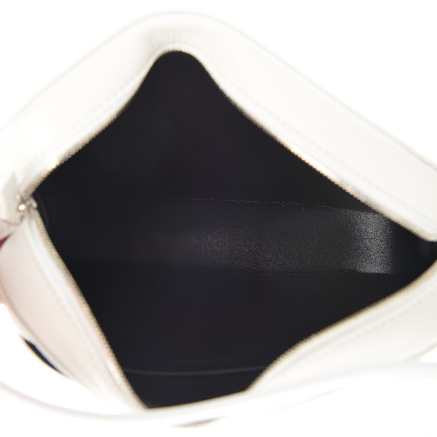 Calfskin Logo S Everyday Camera Bag White