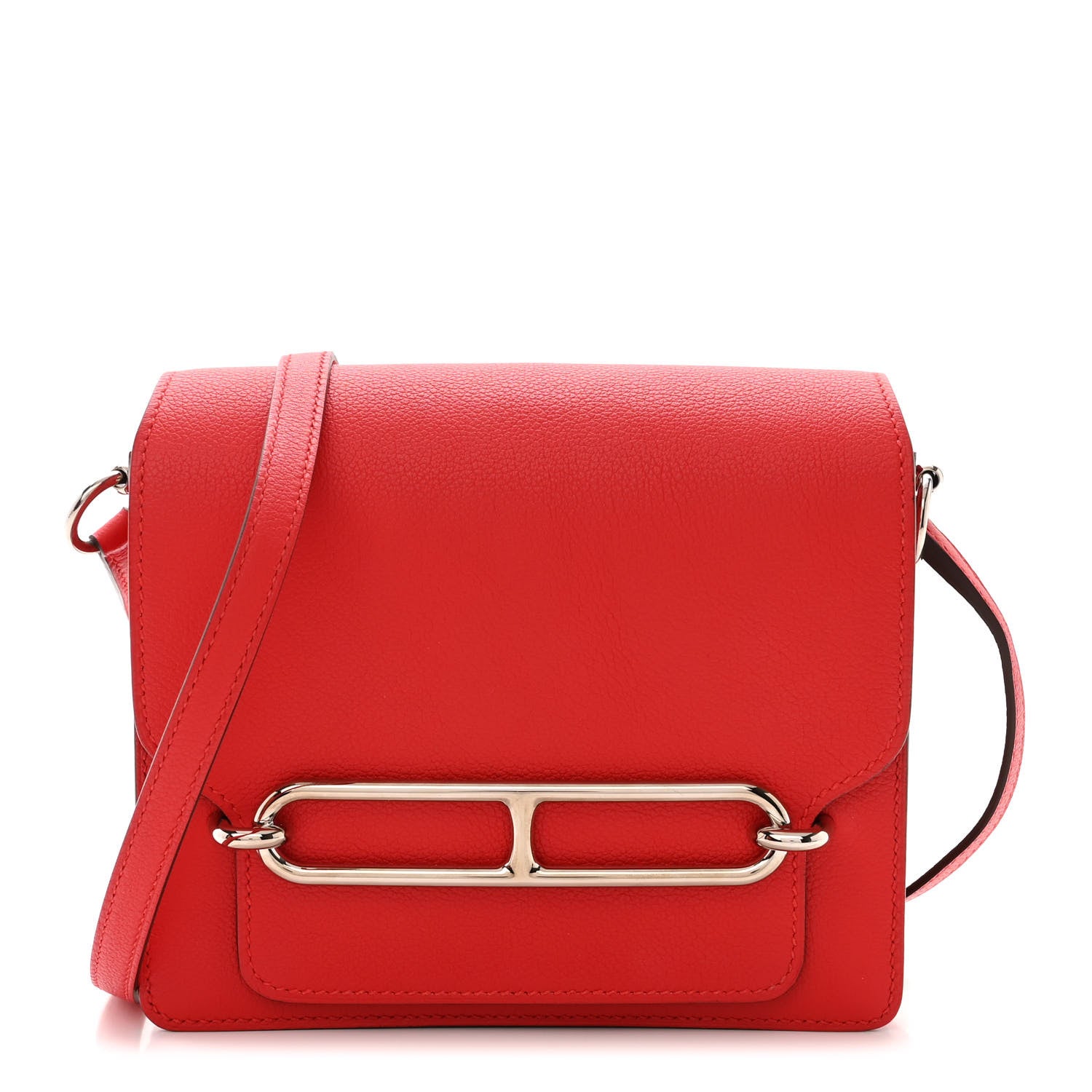 Hermes Evercolor Mini Sac Roulis Rouge de Coeur 1 of 10