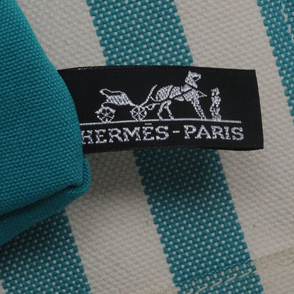 Hermes Toile Striped Cannes GM Beach Tote 7 of 9