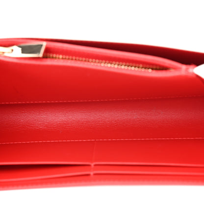 Christian Louboutin Calfskin Spikes Loubinthesky Paloma Wallet On Chain White 5 of 11
