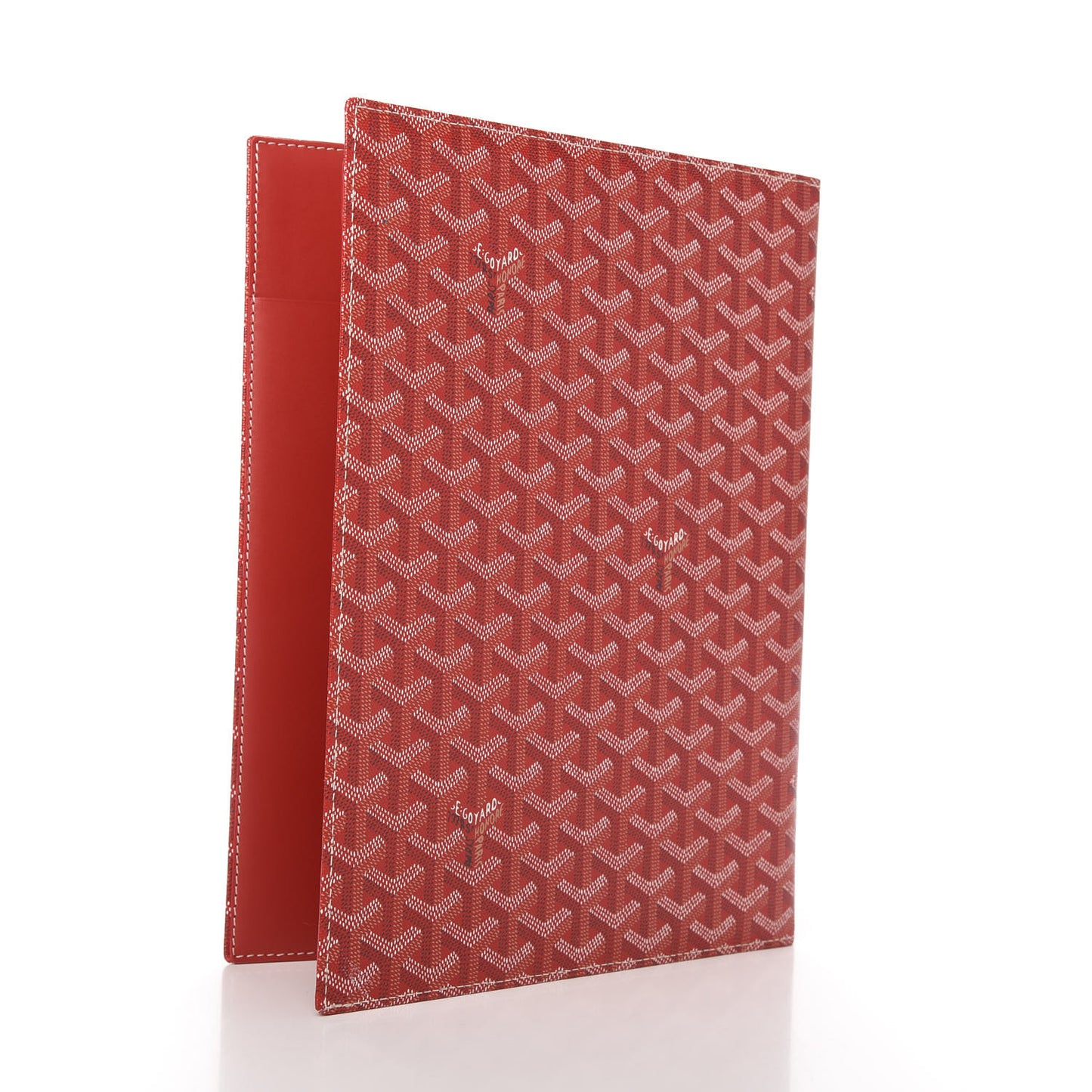 Goyardine Agenda Cover Red