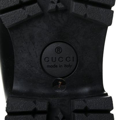 Gucci Cordovan Lux Mens Harald Horsebit Ankle Boots 7 Black 5 of 6