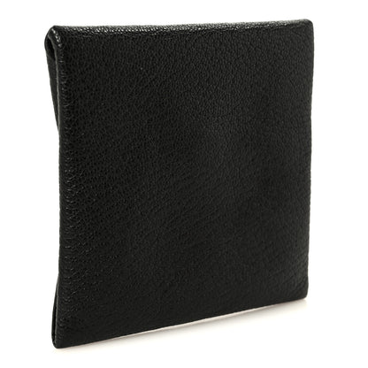 Hermes Chevre Mysore Bastia Coin Purse Black 3 of 9