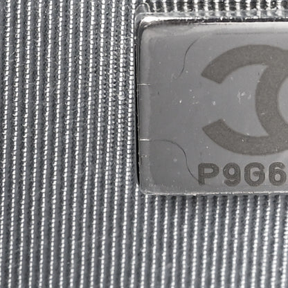 Chanel Metallic Caviar Quilted Wallet on Chain WOC Silver 6 of 11