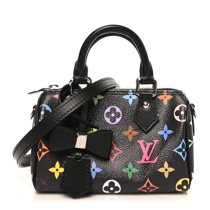 Louis Vuitton LV X TM Monogram Multicolor Nano Speedy Black 1 of 10