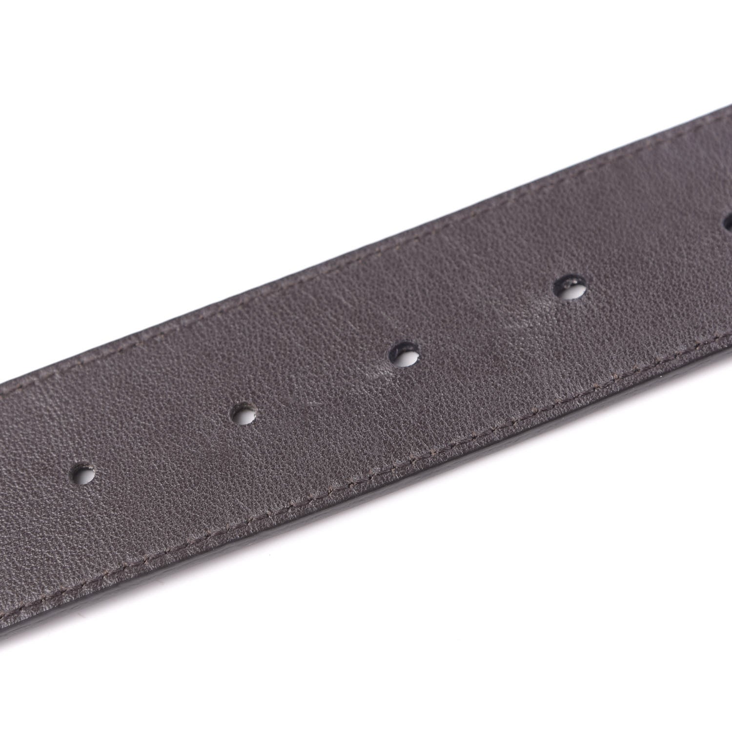 Gucci Moon Calfskin Nickel Double G 40mm Belt 110 44 Dark Cocoa 7 of 7