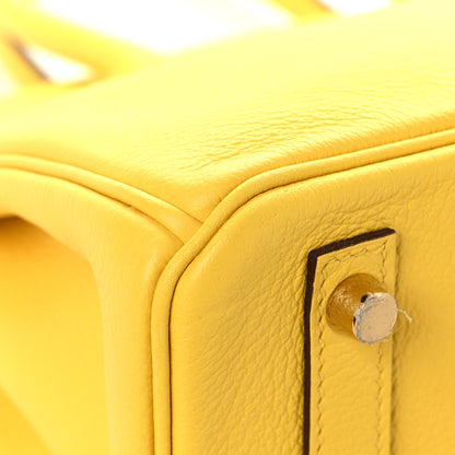 Hermes Togo Birkin 30 Jaune Citron 10 of 11
