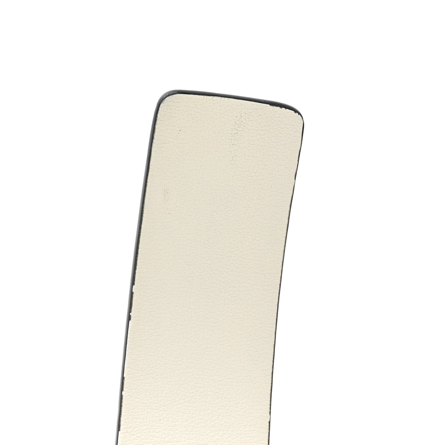 Patent Calfskin CC Reversible Belt 85 34 Black White