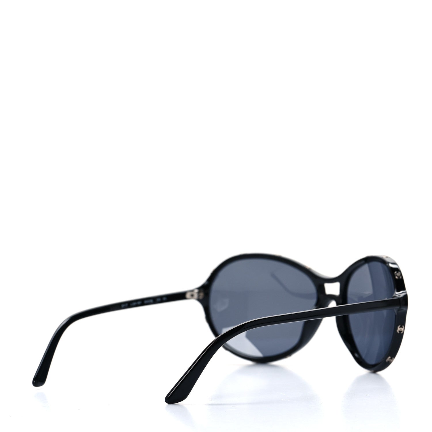 Chanel Acetate Round CC Sunglasses 5117 Black 4 of 6