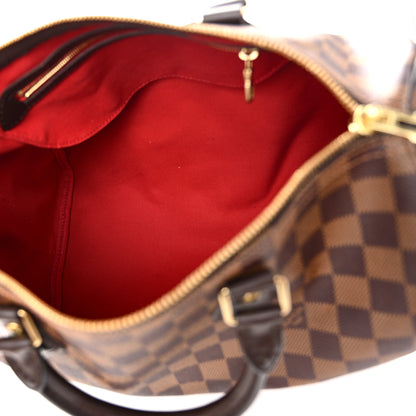 Louis Vuitton Damier Ebene Speedy Bandouliere 30 5 of 11
