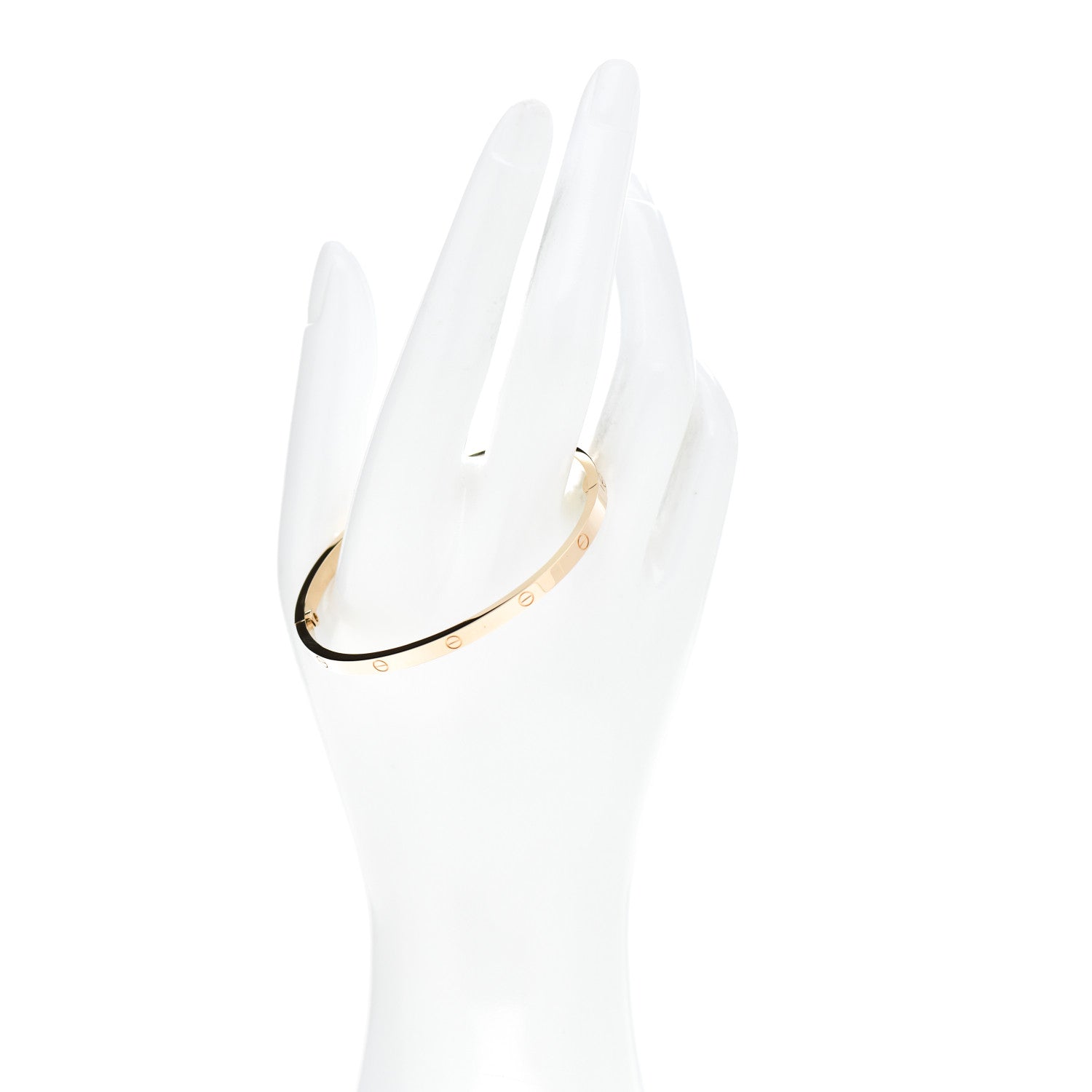 Cartier 18K Yellow Gold Small LOVE Bracelet 17 2 of 5