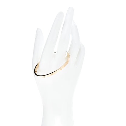 Cartier 18K Yellow Gold Small LOVE Bracelet 17 2 of 5