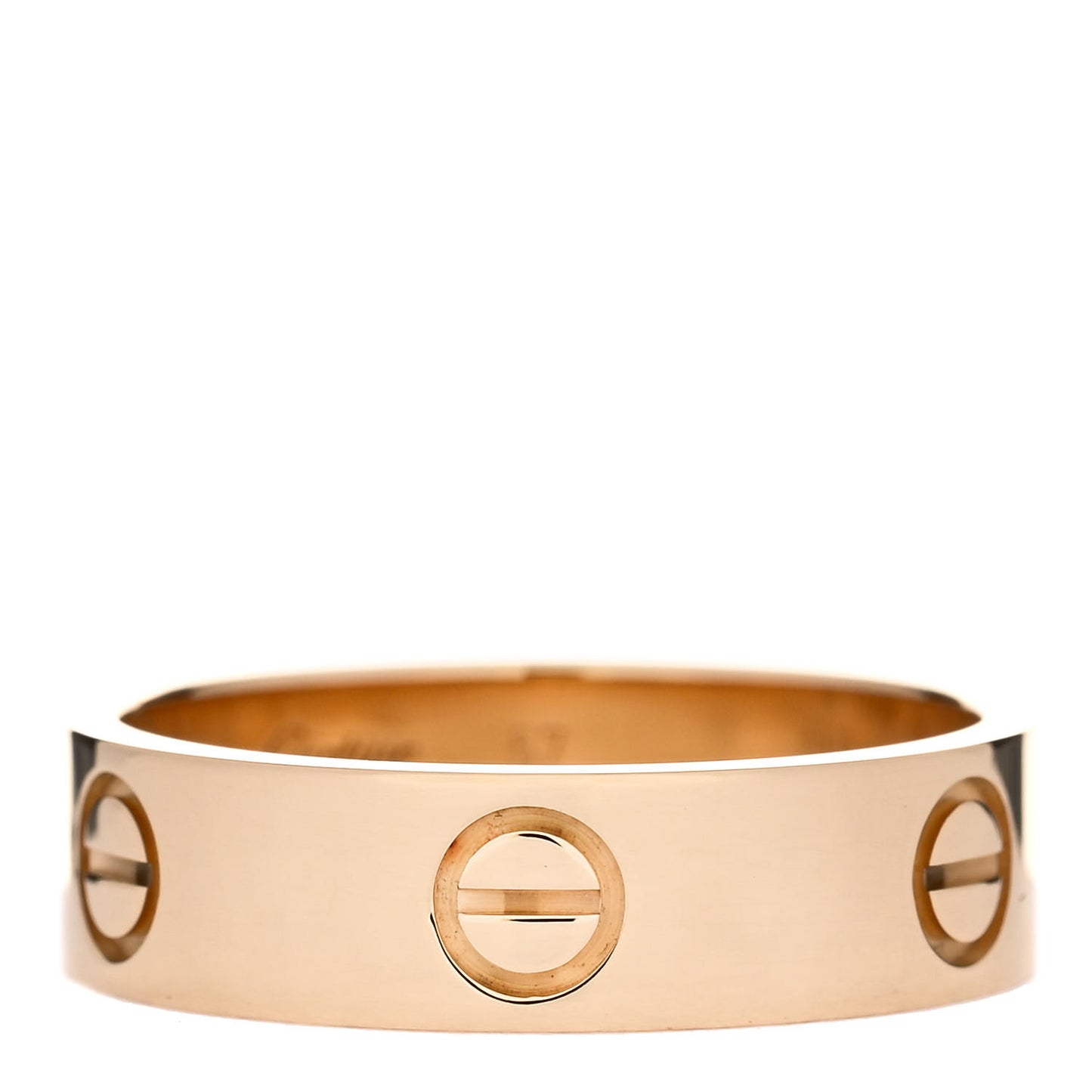 18K Yellow Gold 5.5mm LOVE Ring 57 8