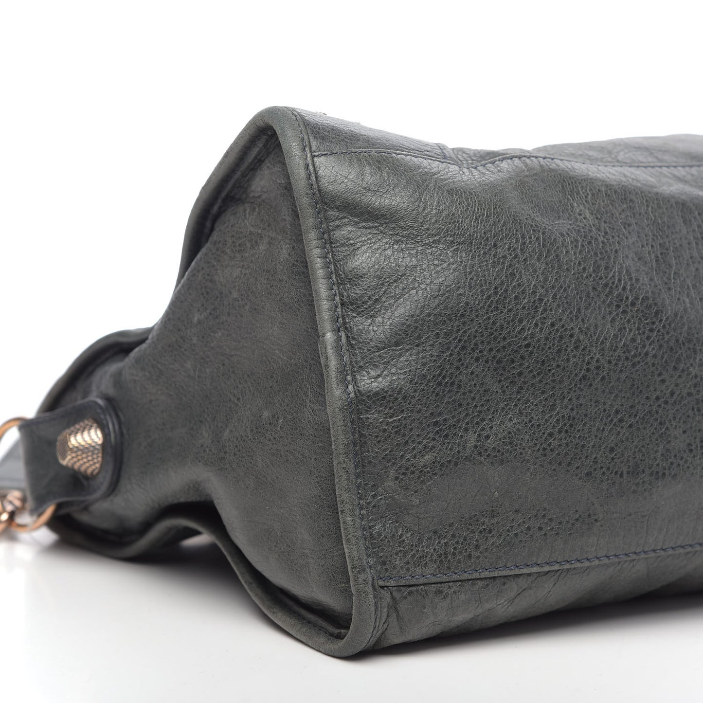 Agneau Giant 21 Rose Gold Hardware Part Time Anthracite