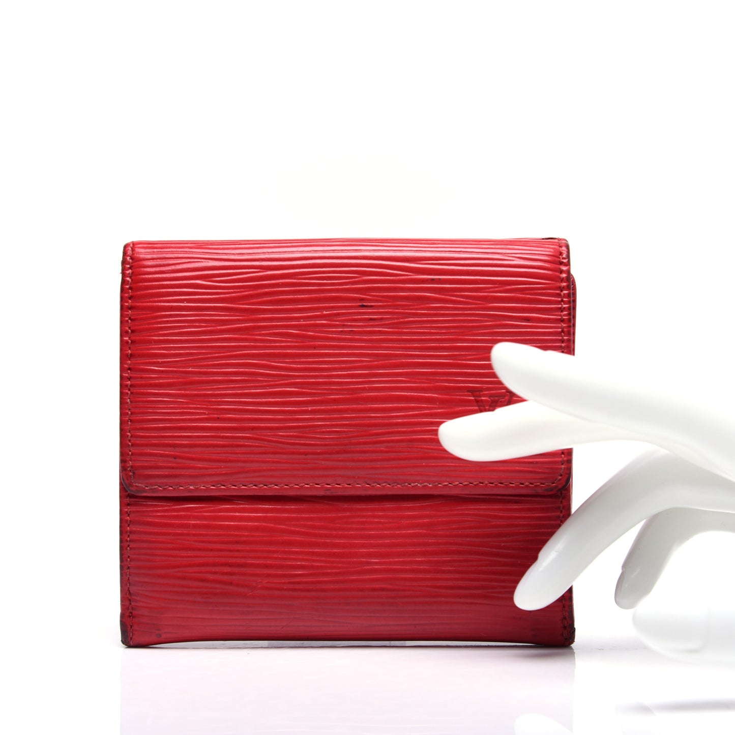 Epi Elise Wallet Castillan Red