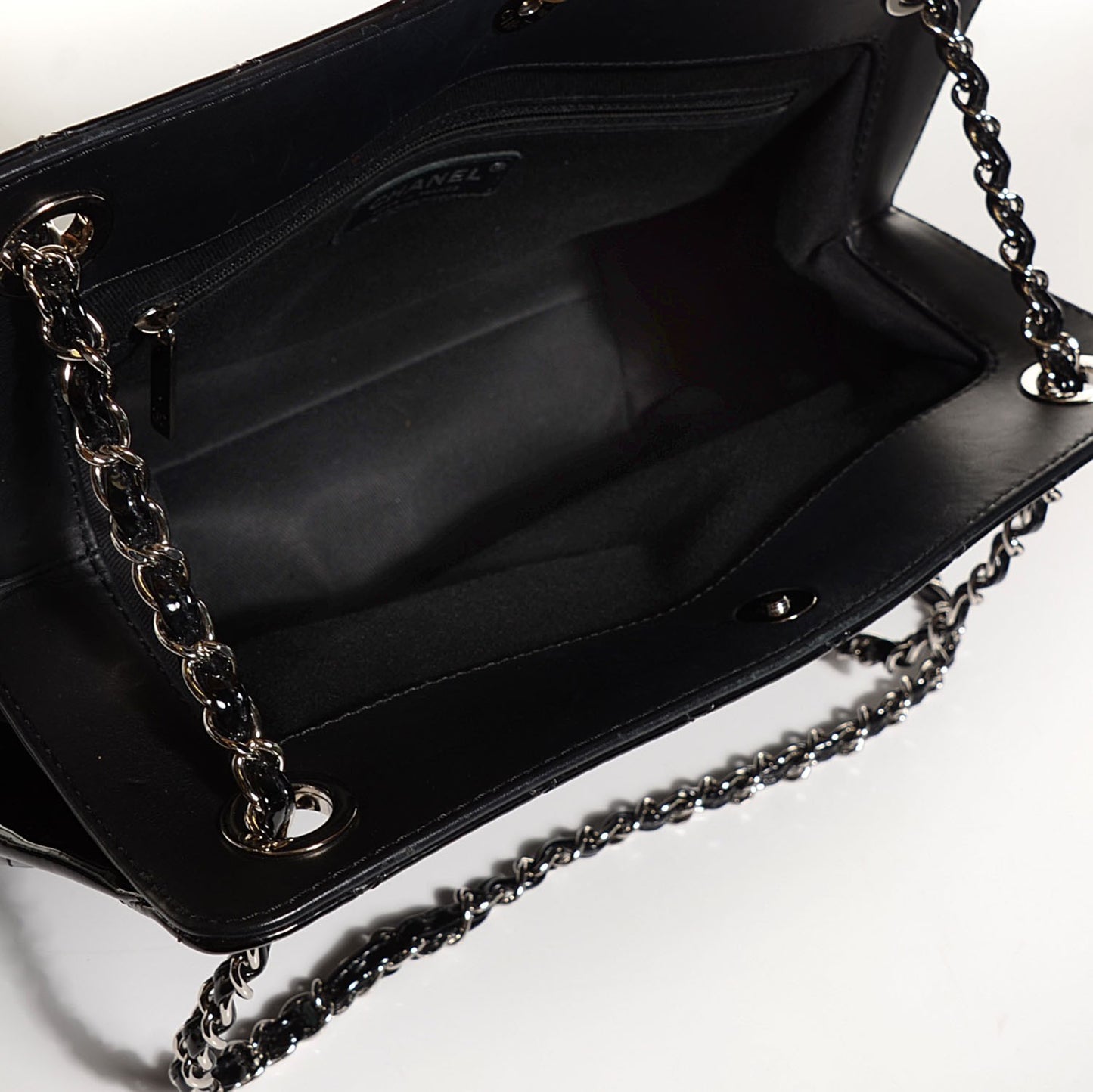 Patent Quilted Timeless CC Tote