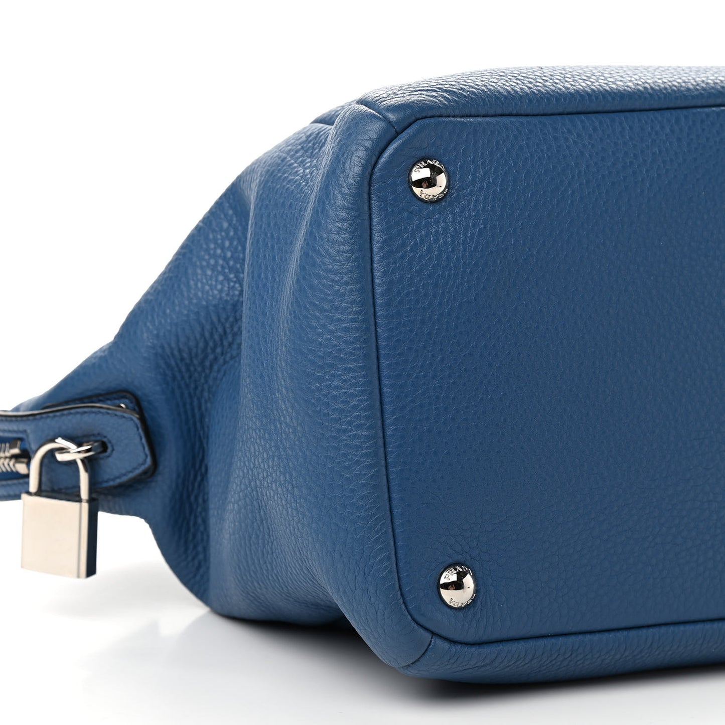 Vitello Daino Double Handle Satchel Inchiostro