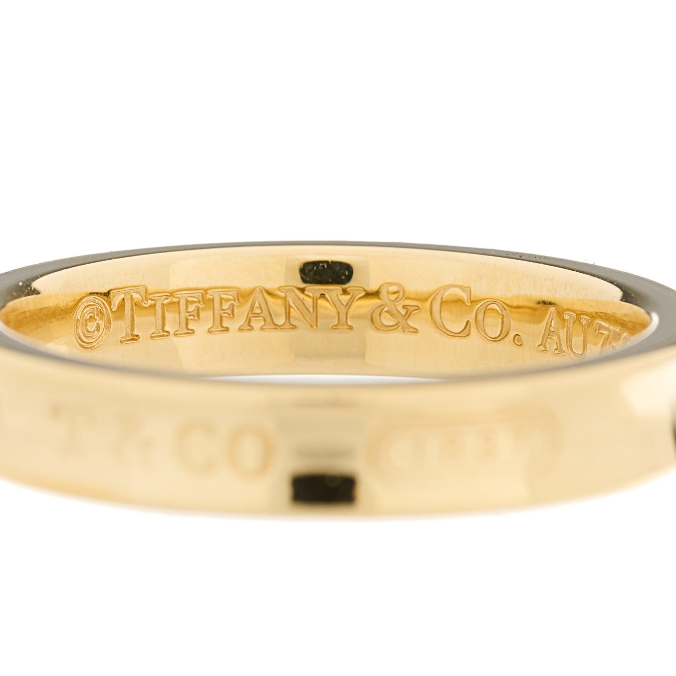 18K Yellow Gold Narrow 1837 Ring 58 8.5