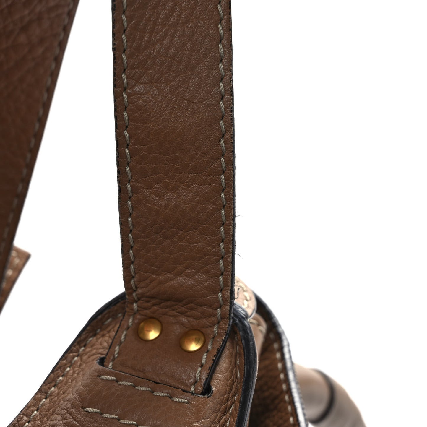 Calfskin Medium Marcie Top Handle Bag Nut