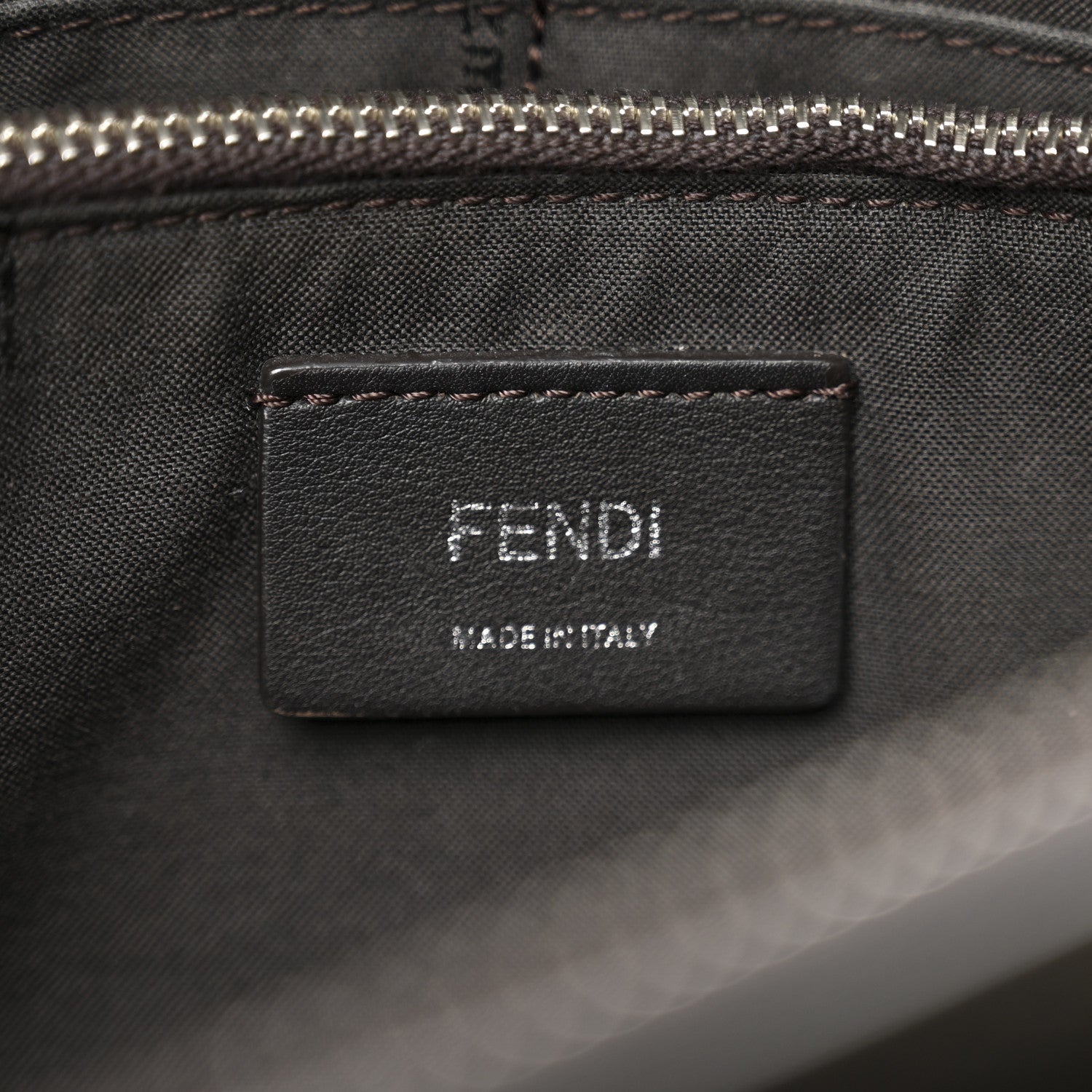 Fendi Vitello Dolce 4 Color Medium By The Way Boston Bag Carbone Grigio Polvere Multicolor 8 of 15