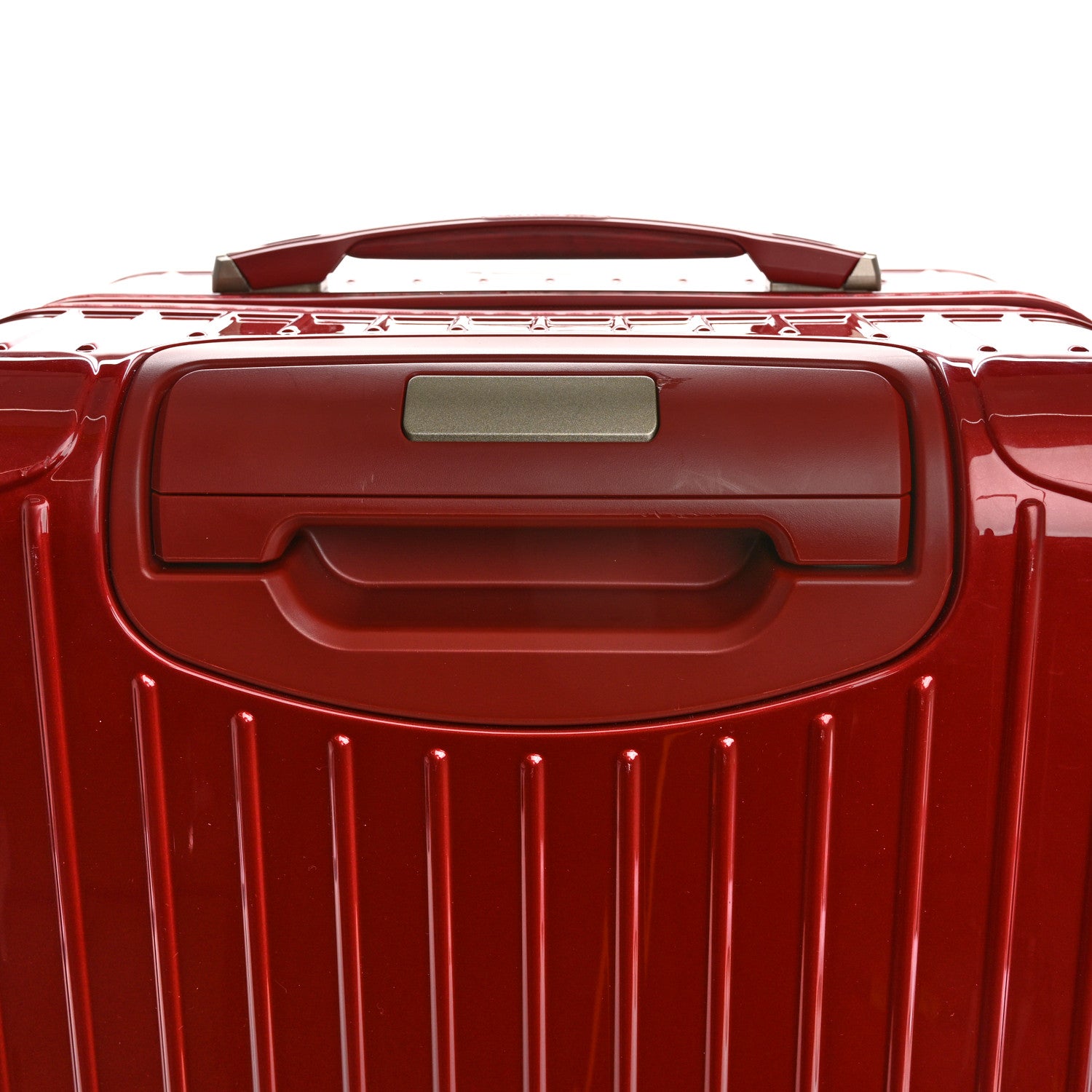 Rimowa Polycarbonate Salsa Deluxe Hybrid Cabin 53 Orient Red