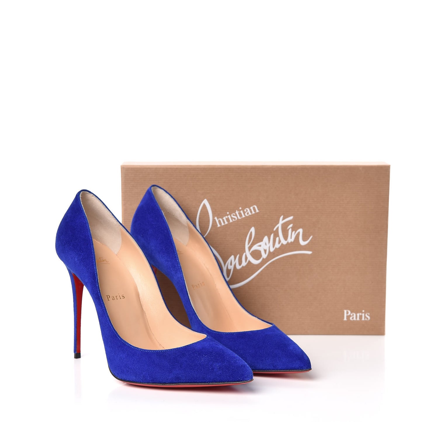 Veau Velours Pigalle Follies 100 Pumps 39.5 Azulejo