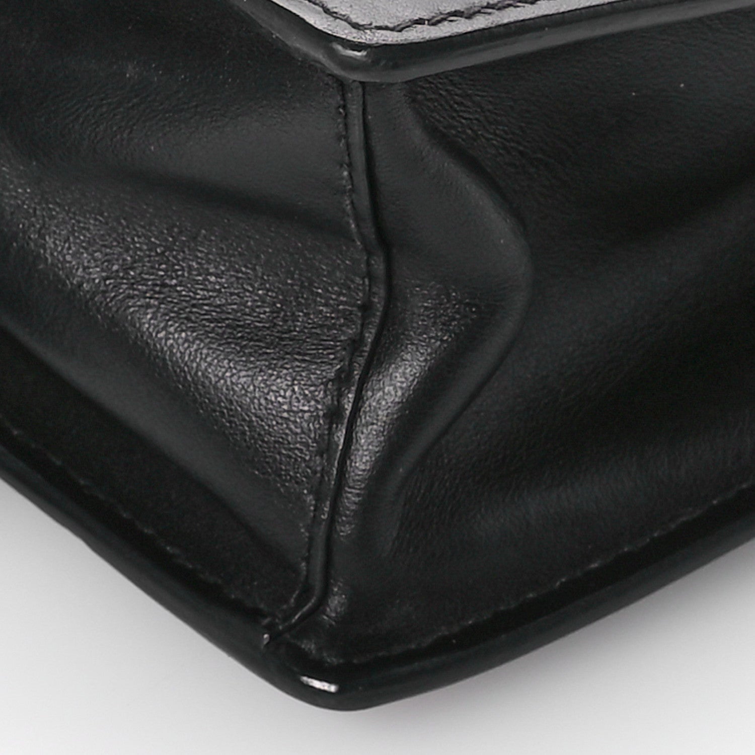 Prada City Calf Crystal Embellished Ribbon Bag Black Begonia 10 of 10