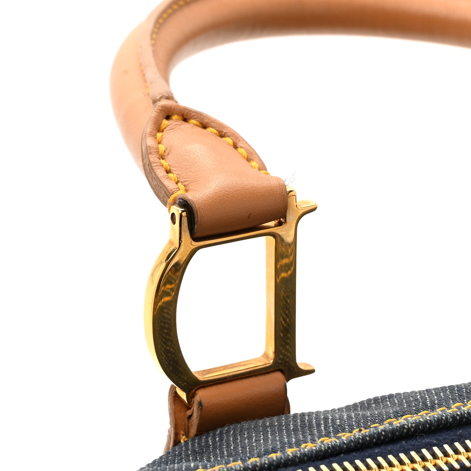Christian Dior Denim Calfskin Boston Bag Blue 1739684 – FASHIONPHILE