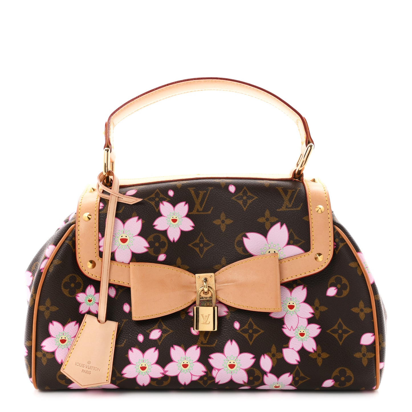 Monogram Cherry Blossom Sac Retro Bag Brown