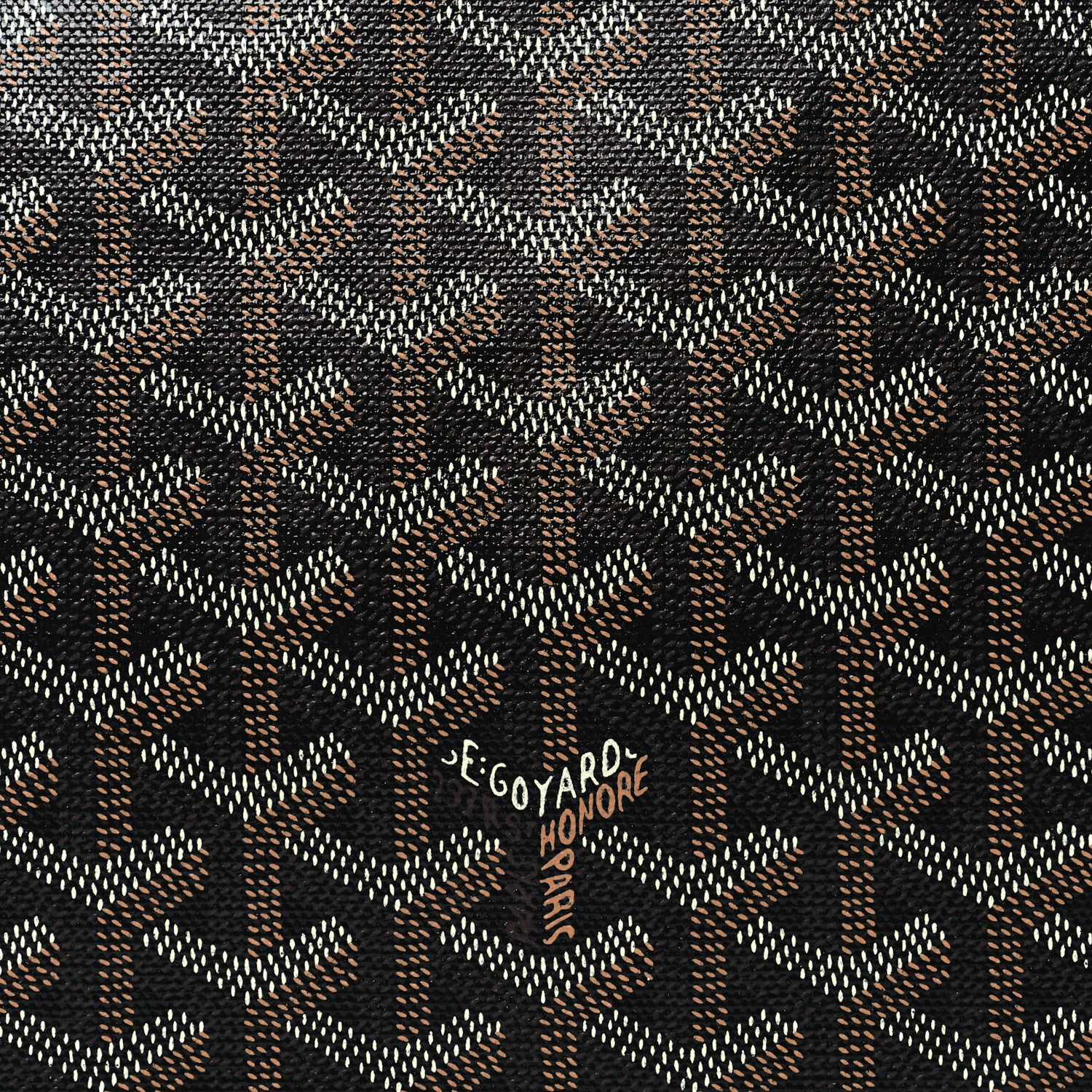 Goyard Goyardine Senat Pochette MM Black 7 of 11