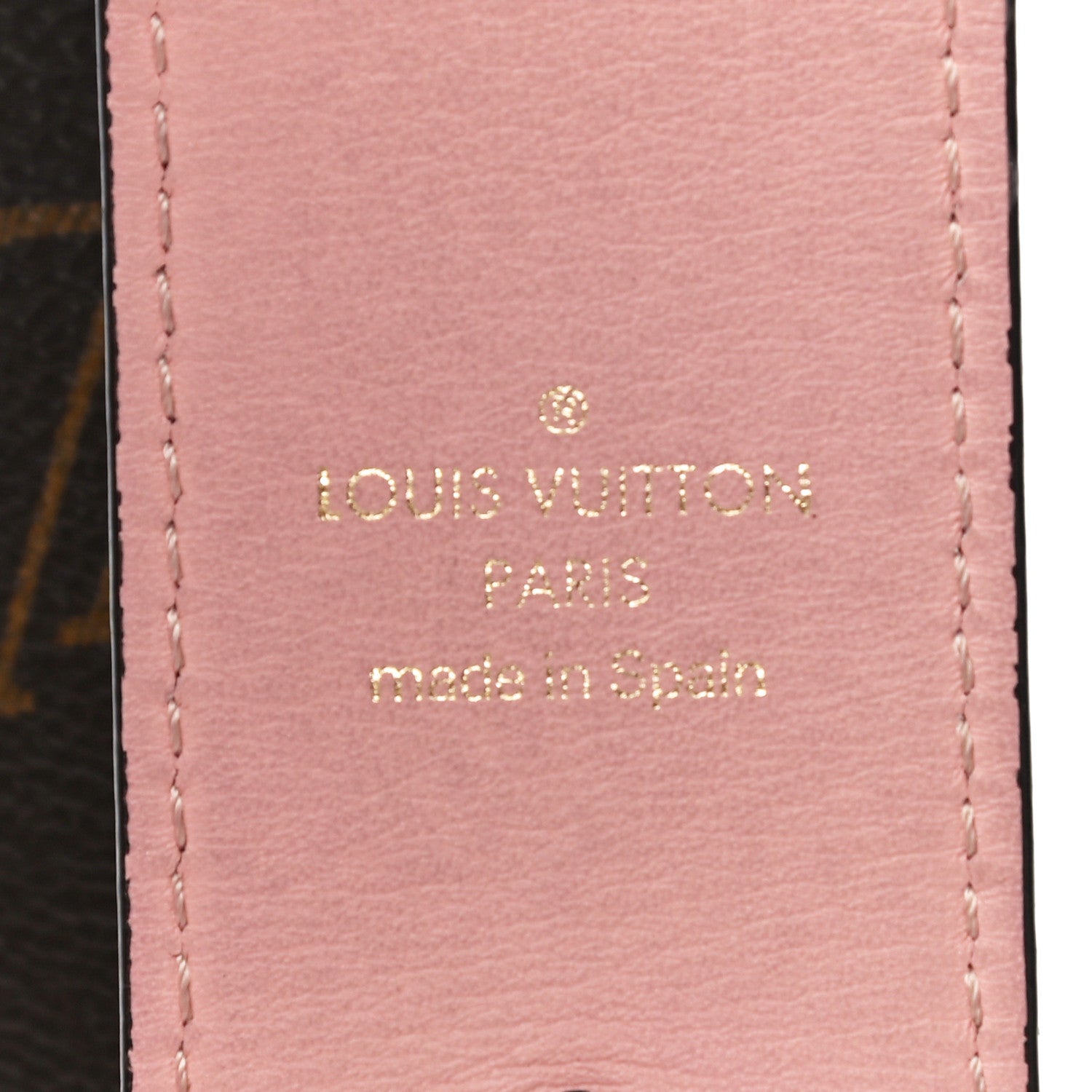 Louis Vuitton Monogram Bandouliere Shoulder Strap Rose Poudre 4 of 11