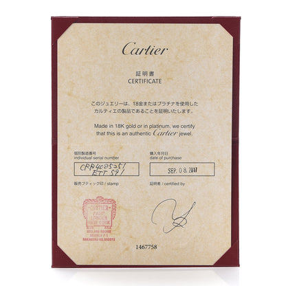 Cartier 18K Pink Gold 3.5mm LOVE Wedding Band Ring 51 5.75 5 of 5