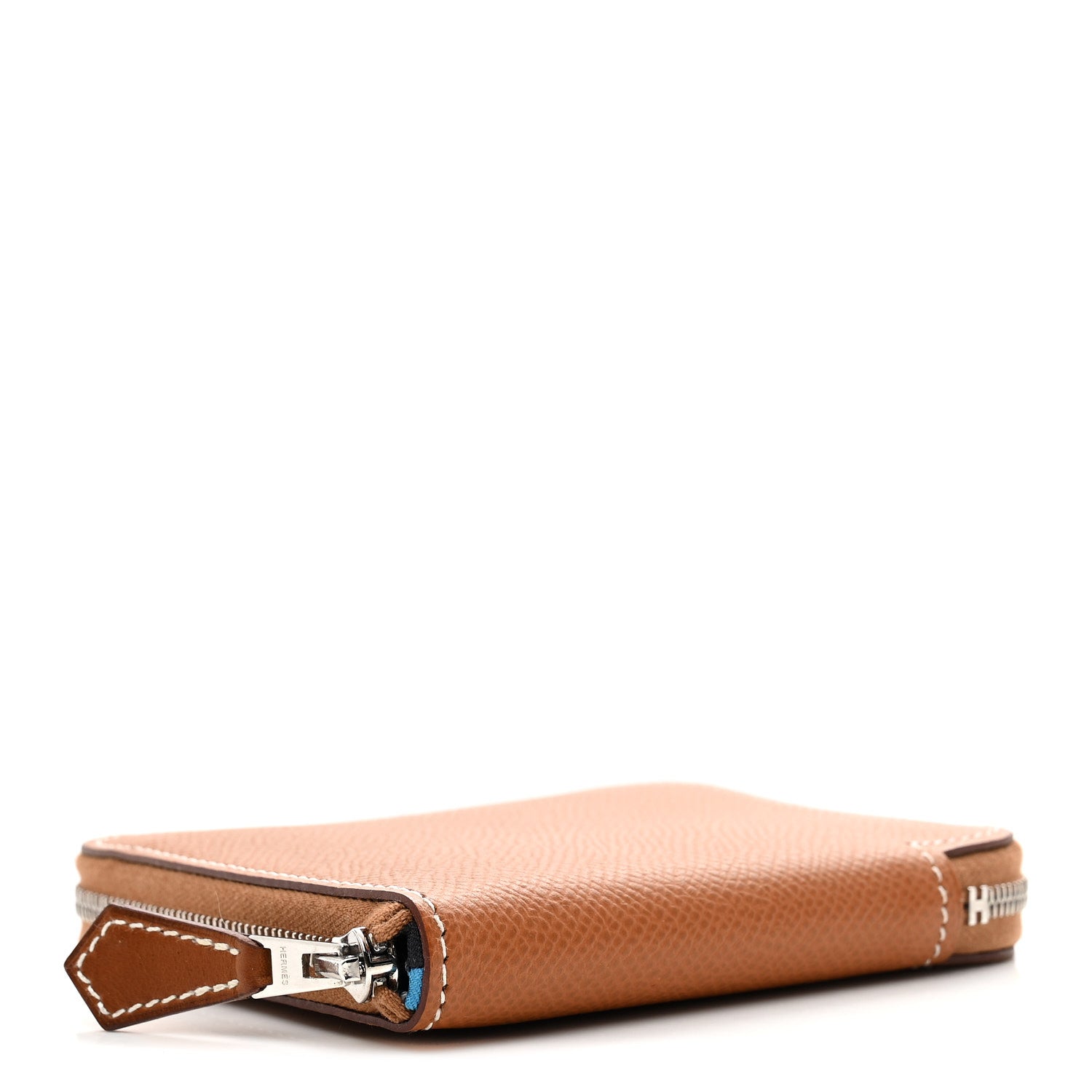 Hermes Epsom Silk'in Compact Wallet Gold 4 of 8