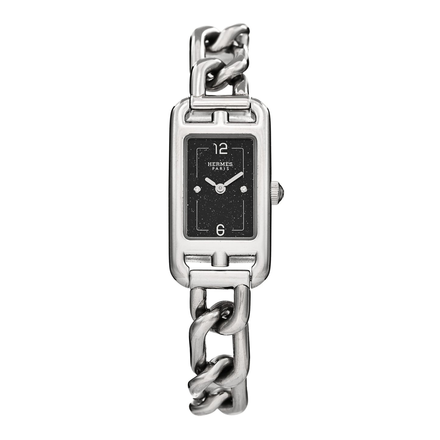 Stainless Steel Diamond Aventurine 17mm Nantucket Quartz Watch