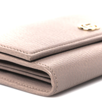 Gucci Dollar Calfskin Petite GG Marmont Wallet Chain Bag Porcelain Rose 9 of 11