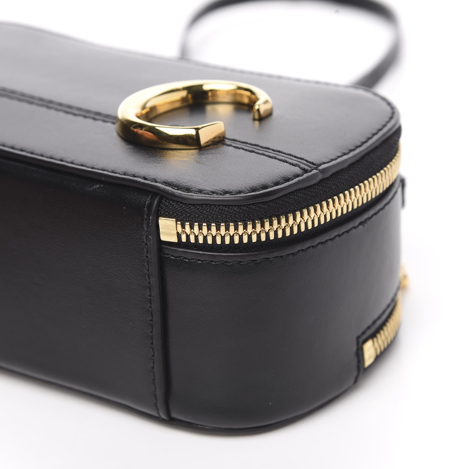 Chloe Calfskin Mini C Vanity Bag Black 9 of 10