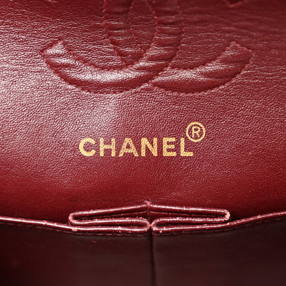 Chanel Jersey Quilted Small Double Flap Black 6 of 12