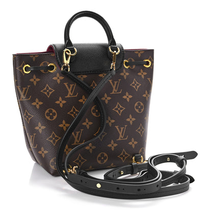 Louis Vuitton Monogram BB Montsouris NM Backpack Black 3 of 9