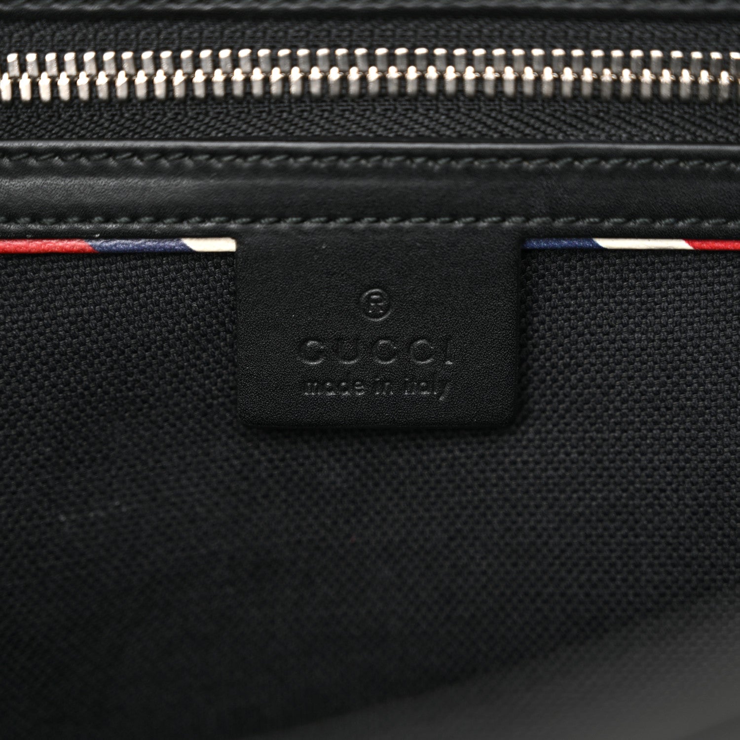 Gucci GG Supreme Monogram Night Courrier Flap Messenger Black Multicolor 6 of 11