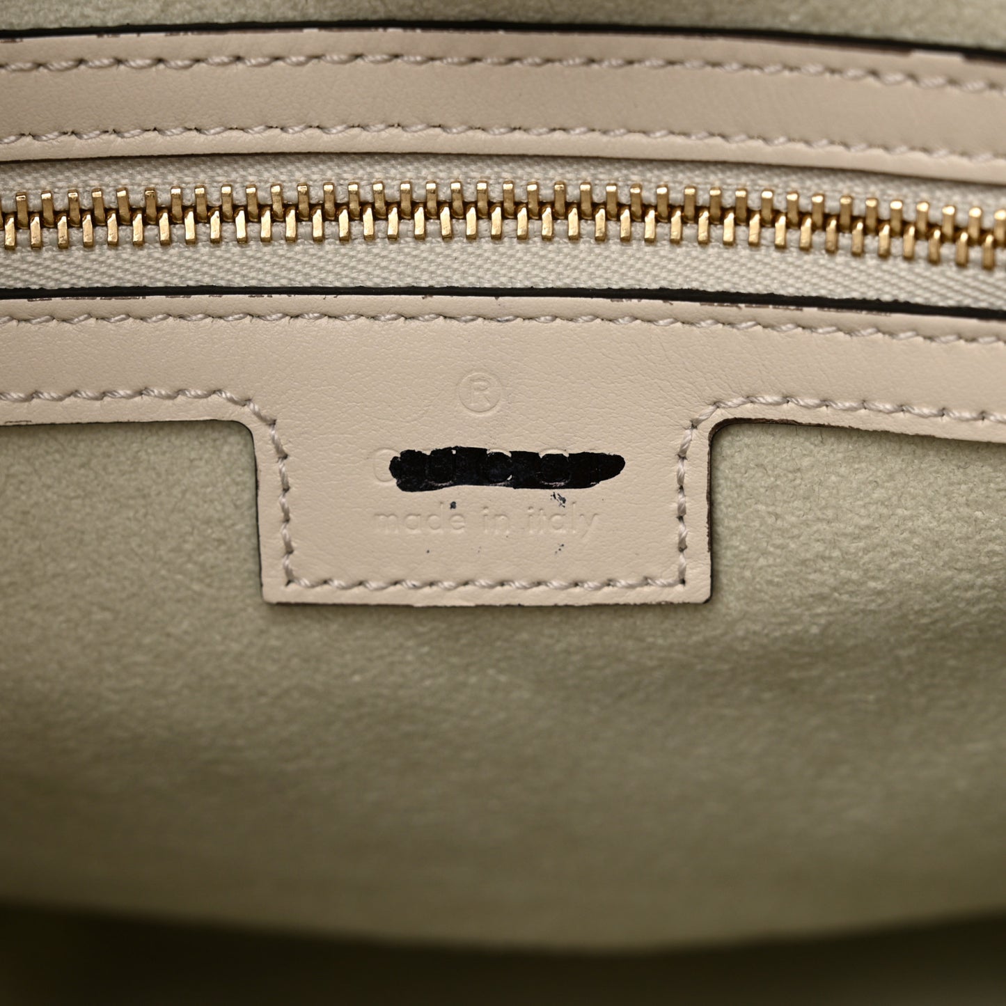 Calfskin Quilted Medium Deco Tote Bag Mystic White
